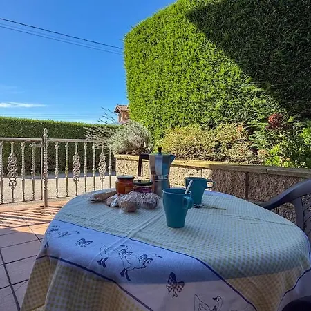 Rural Sanvi A - Terrace And Views Of The Picos San Vicente De La Barquera