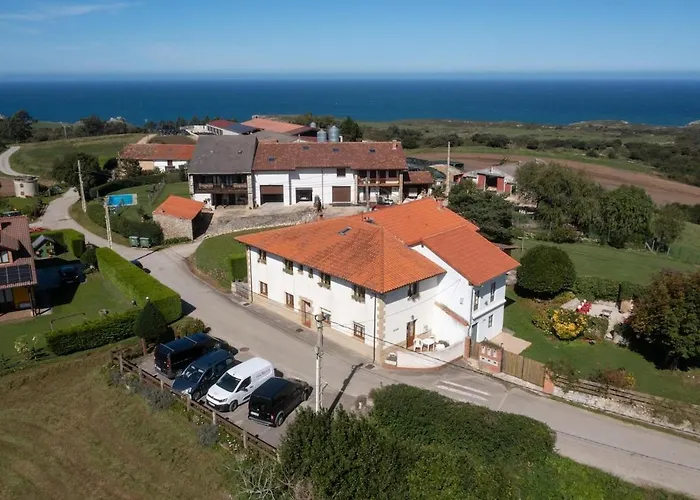 Rural Sanvi A - Terrace And Views Of The Picos Appartement San Vicente De La Barquera